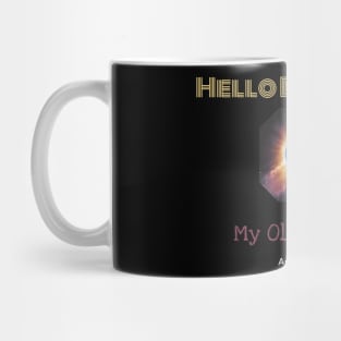 Hello Darkness My Old Friend Solar Eclipse Of April 8 2024 Mug